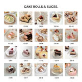 CAKE ROLLS &amp; SLICES