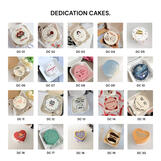 DEDICATION CAKES